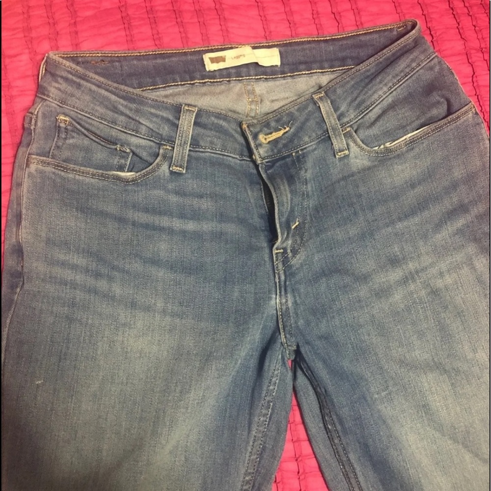 Levi blue jeans